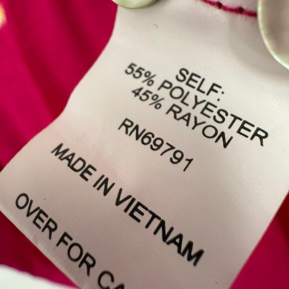 Anthropologie Fig & and Flower Small Pink Boho Bohemian Blouse Shirt Top Floral - Picture 8 of 10